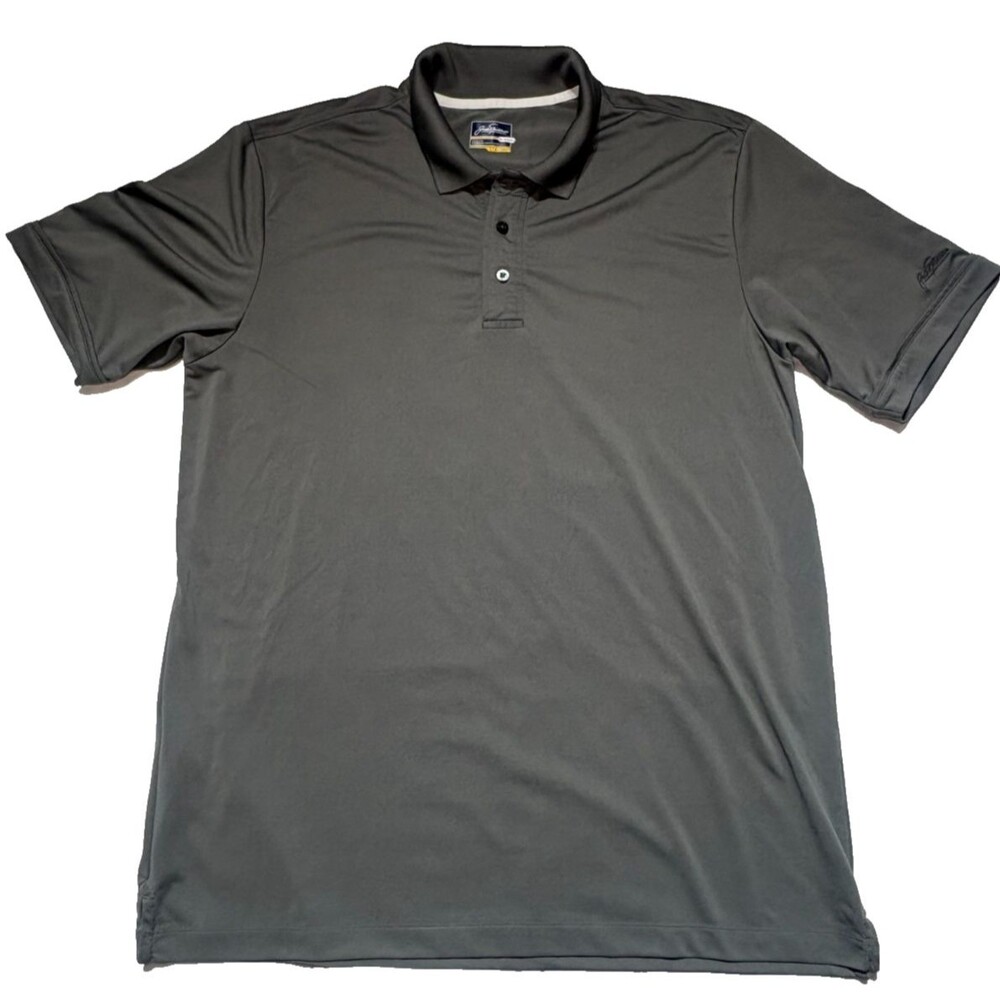 Jack Nicklaus StayDri Golf Polo Mens XL Gray Performance Moisture Wicking